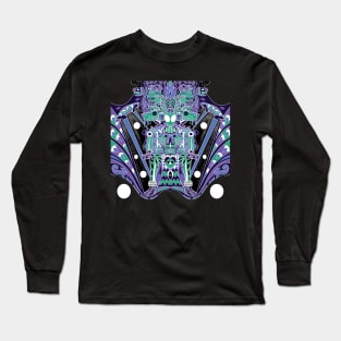 purple alien infernal keeper ecopop Long Sleeve T-Shirt